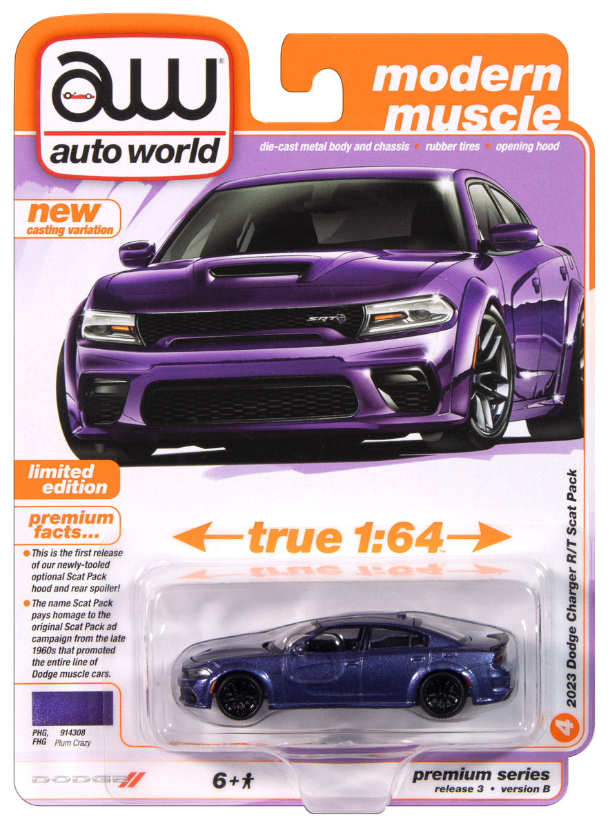 Auto World 2023 Dodge Charger R/T Scat Pack