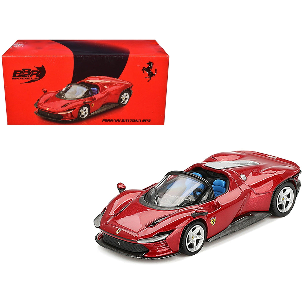 BBR Models Ferrari Daytona SP3 Rosso Imola 1:64