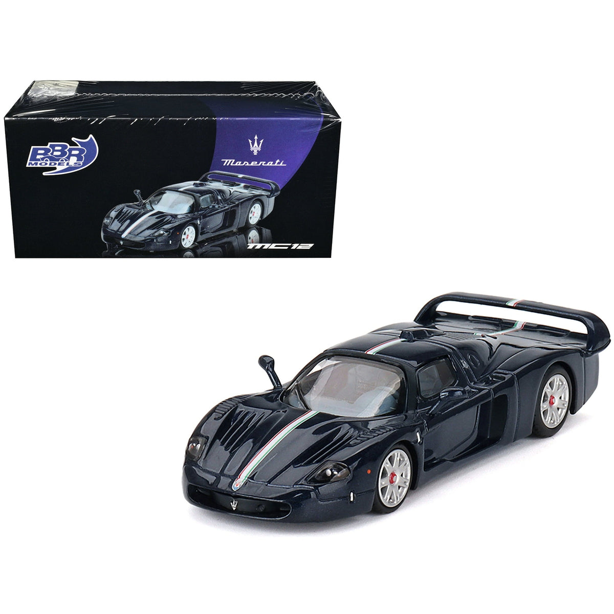 BBR Maserati MC12 Stradale - Blue Metallic w/Stripe