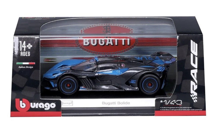 Bburago Bugatti Bolide Race Series 1:43 Scale 18-38306BU