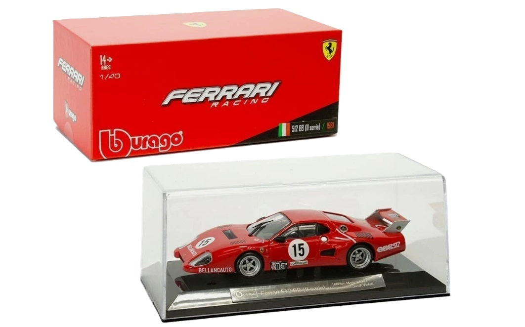 Bburago Ferrari 512 BB II Serie 1981 Ferrari Racing