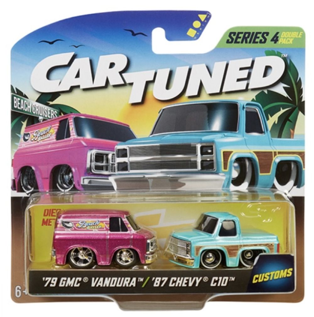 CarTuned 1979 GMC Vandura & 1987 Chevy C10 Series 4 2 Pack