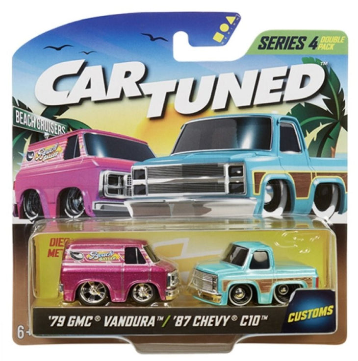 CarTuned 1979 GMC Vandura & 1987 Chevy C10 Series 4 2 Pack