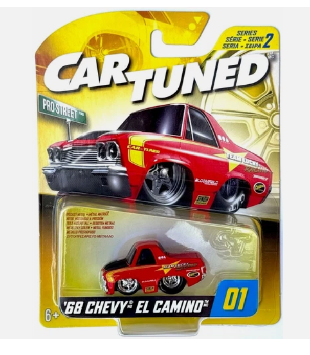 CAR TUNED ‘68 CHEVY EL CAMINO PRO STREET SERIES 2 HOBBY EXCLUSIVE