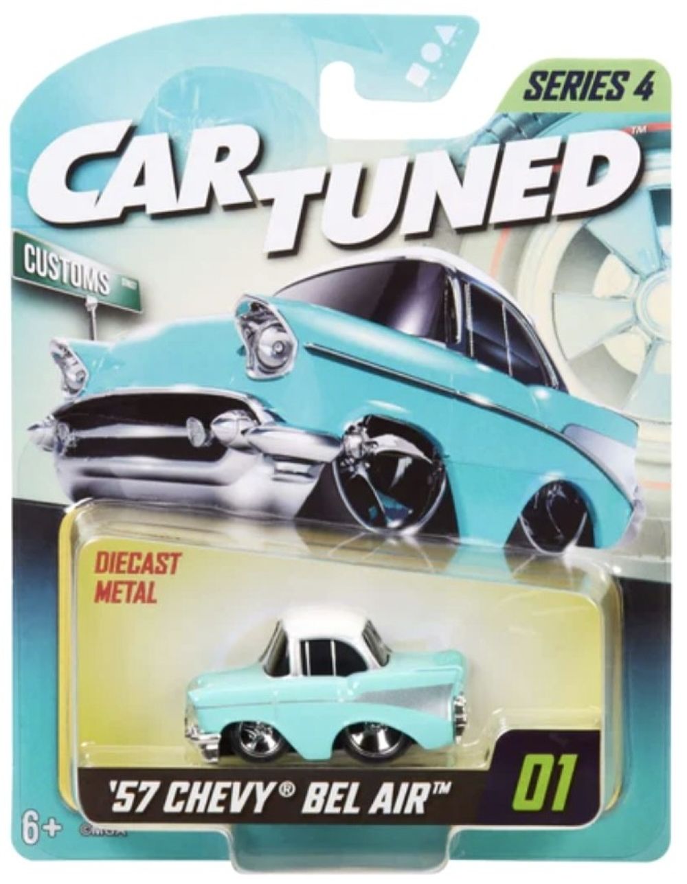 Cartuned 1957 Chevy Bel Air Customs Series 4