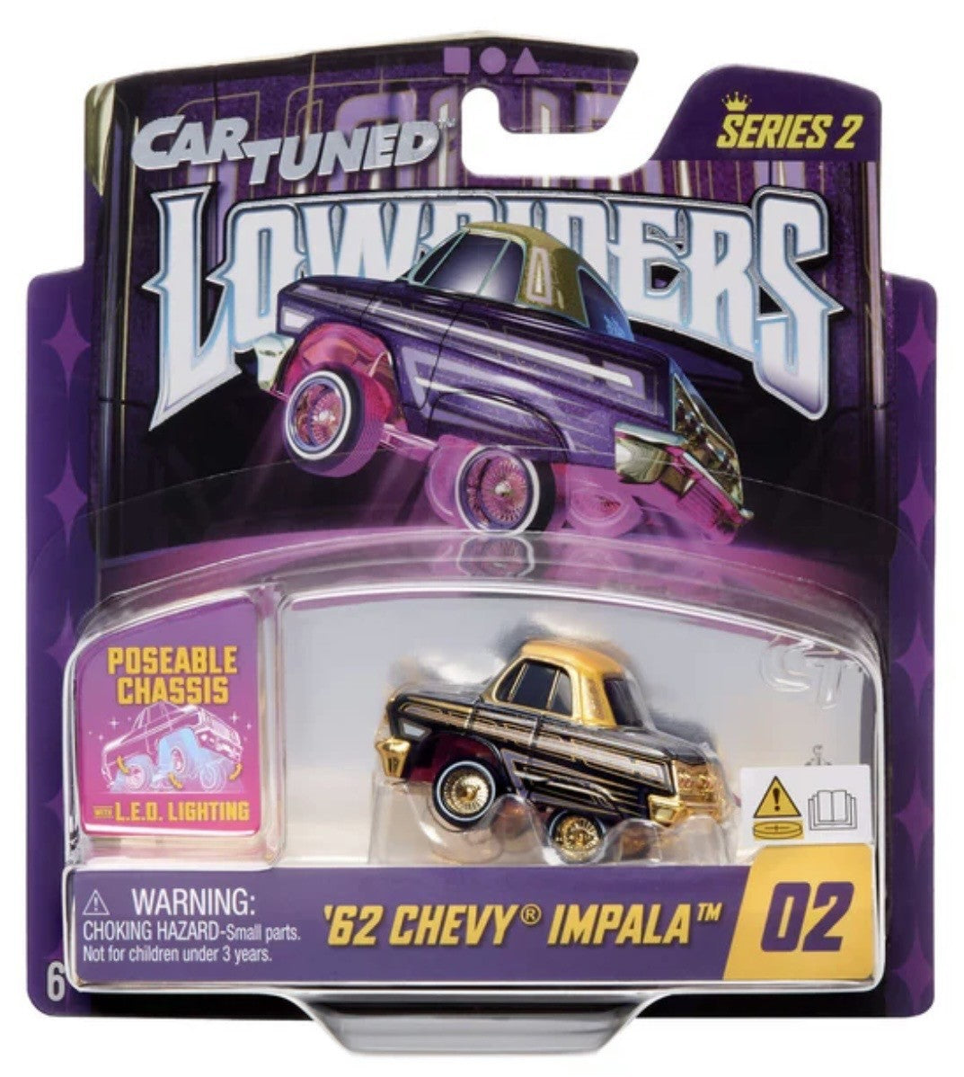 CarTuned 1962 Chevy Impala Lowriders Show Glow Series 2