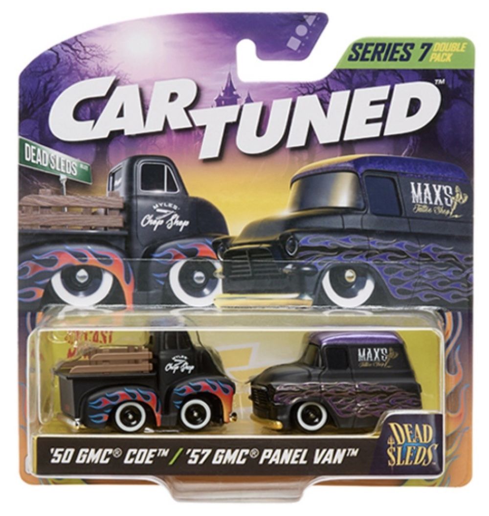 CarTuned 1950 GMC COE & 1957 GMC Panel Van Dead Sleds Series 7 2 Pack