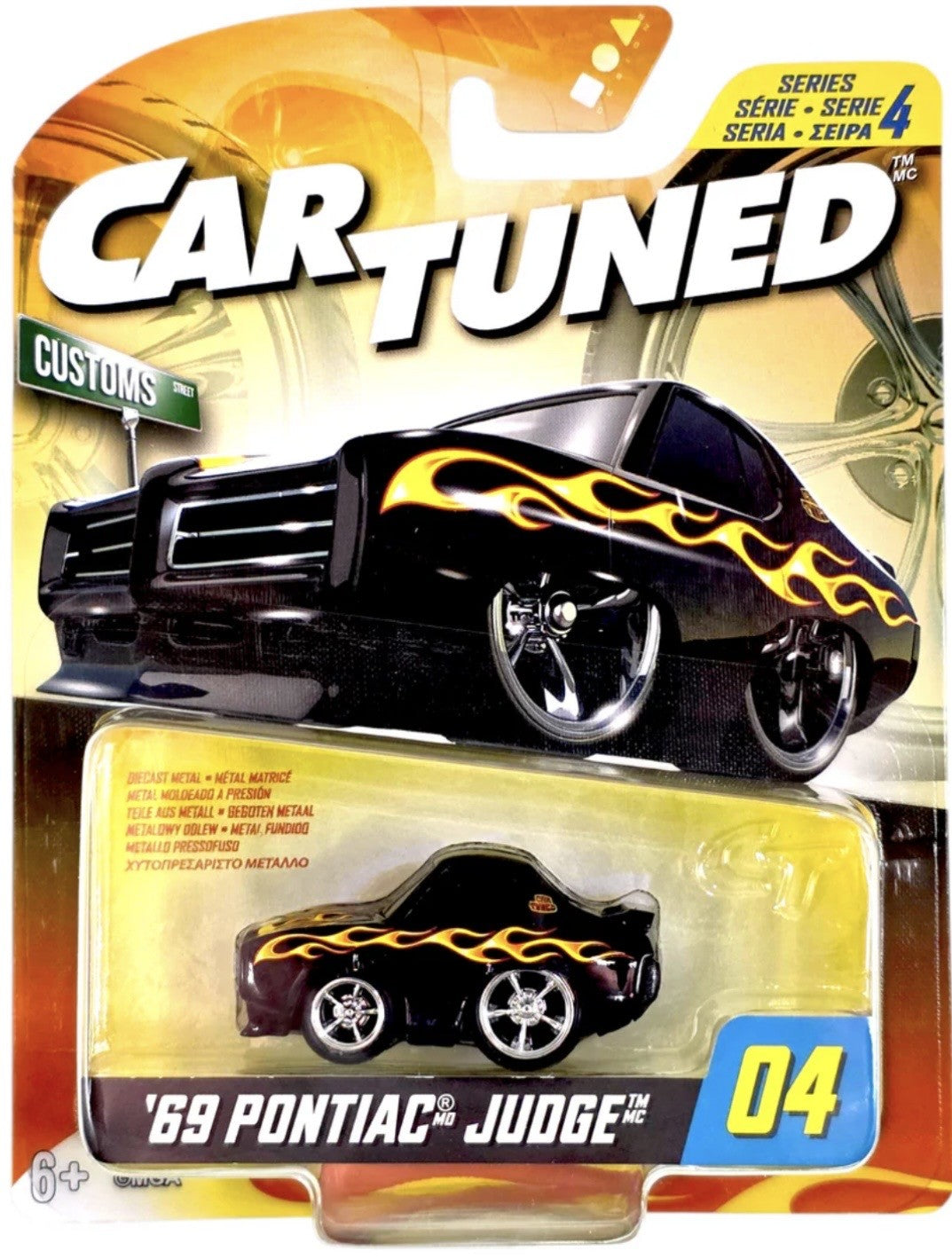CarTuned 1969 Pontiac Judge Customs Series 4 Hobby Exclusive