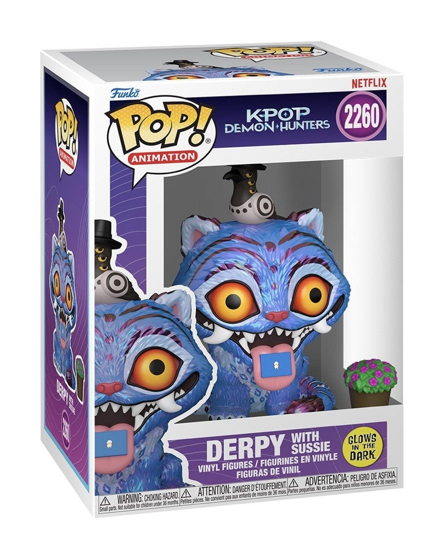 Funko Derpy with Sussie K Pop Demon Hunters Pop Animation # 2260