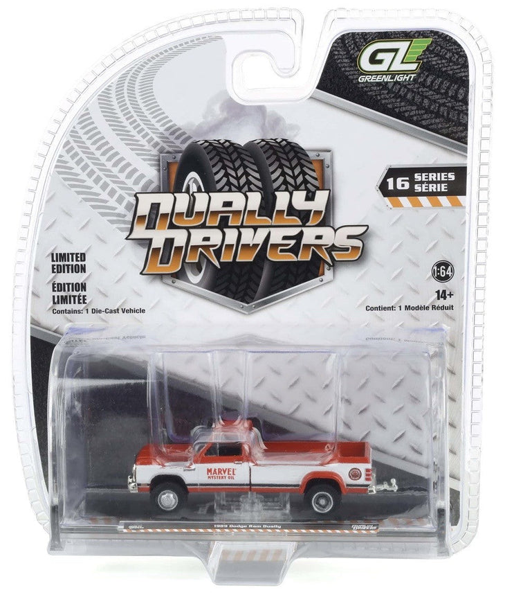 GreenLight 1989 Dodge Ram Daully Truck 1:64 Scale