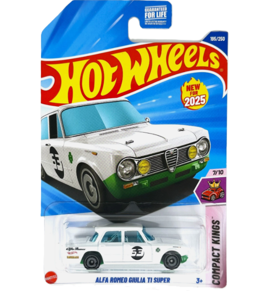 Hot Wheels Alfa Romeo Giulia TI Super Compact Kings 2025