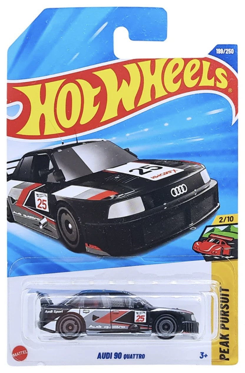 Hot Wheels Audi 90 Quattro Peak Pursuit New 2025