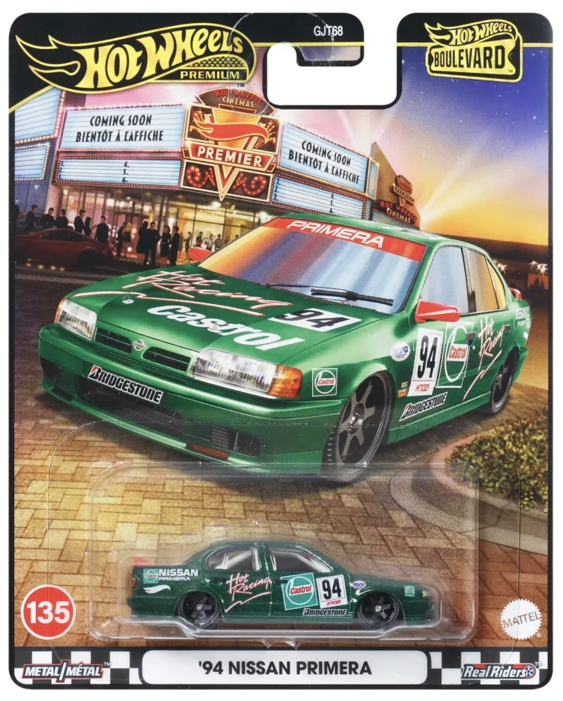 Hot Wheels 1994 Nissan Primera Boulevard Premium 2025