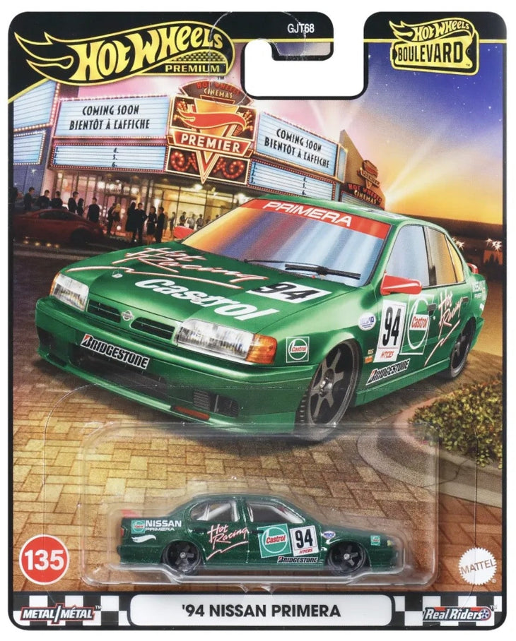 Hot Wheels 1994 Nissan Primera Boulevard Premium 2025