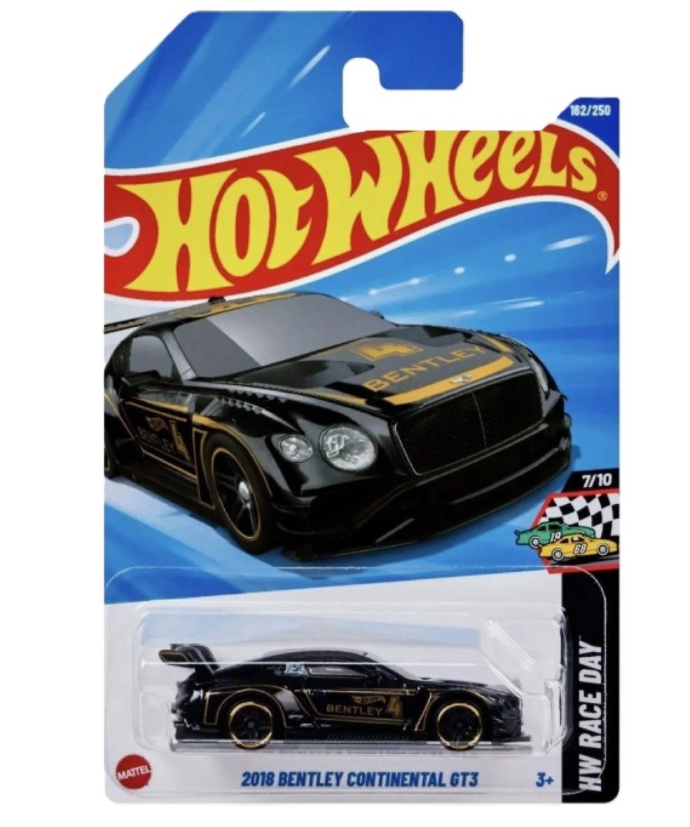 Hot Wheels 2018 Bentley Continental GT3 HW Race Day New 2025