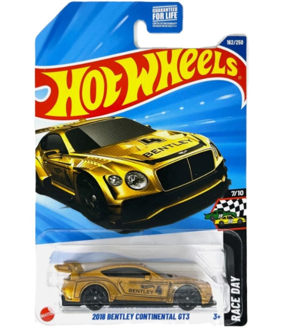 Hot Wheels 2018 Bentley Continental GT3 Race Day 2025