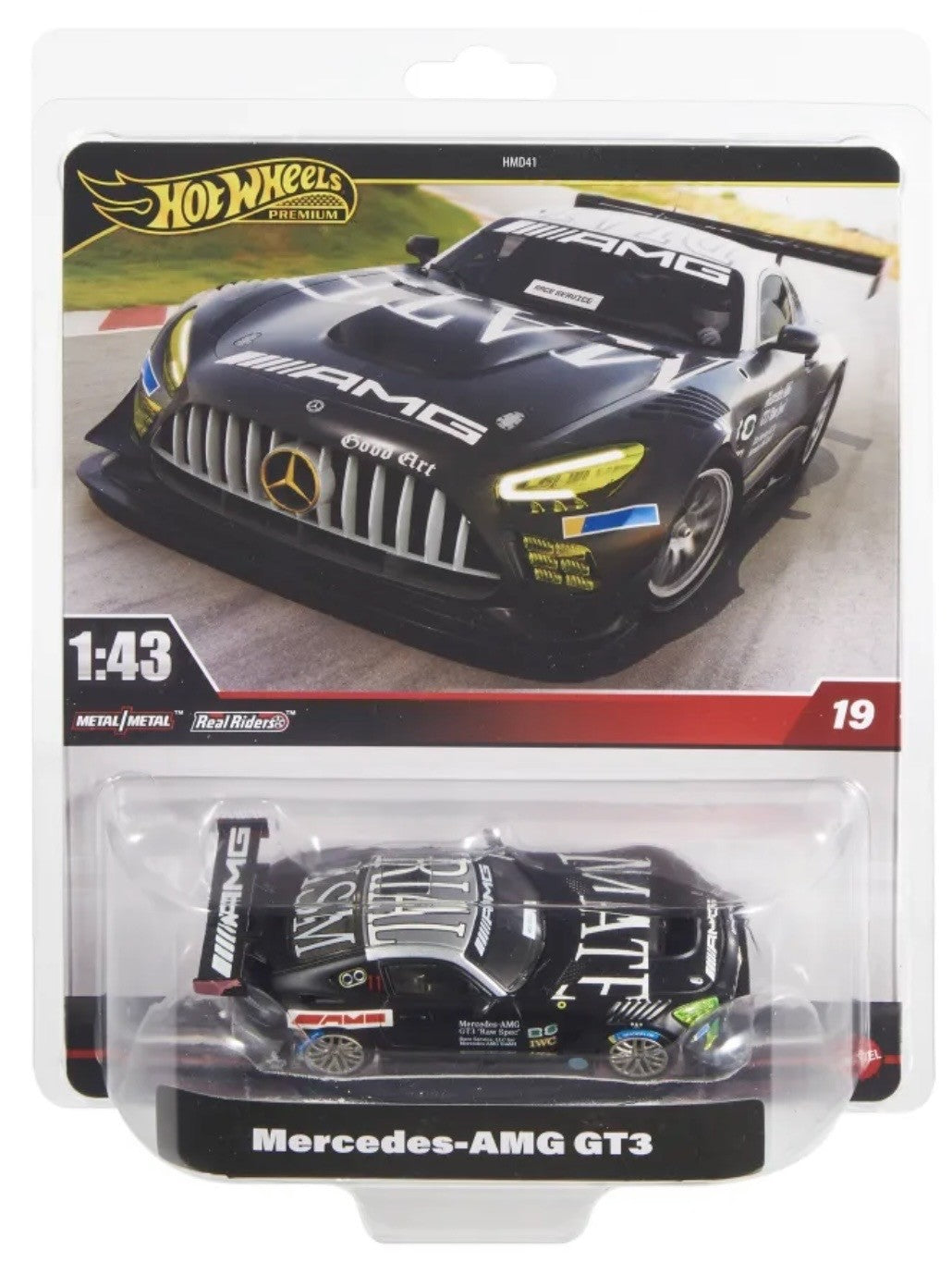 Hot Wheels Mercedes-AMG GT3 Premium 1:43 Scale