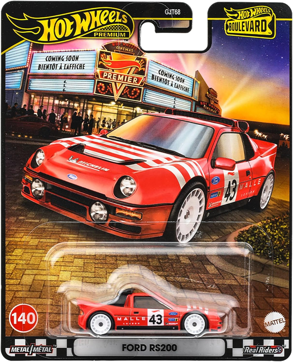 Hot Wheels Ford RS200 Boulevard Premium