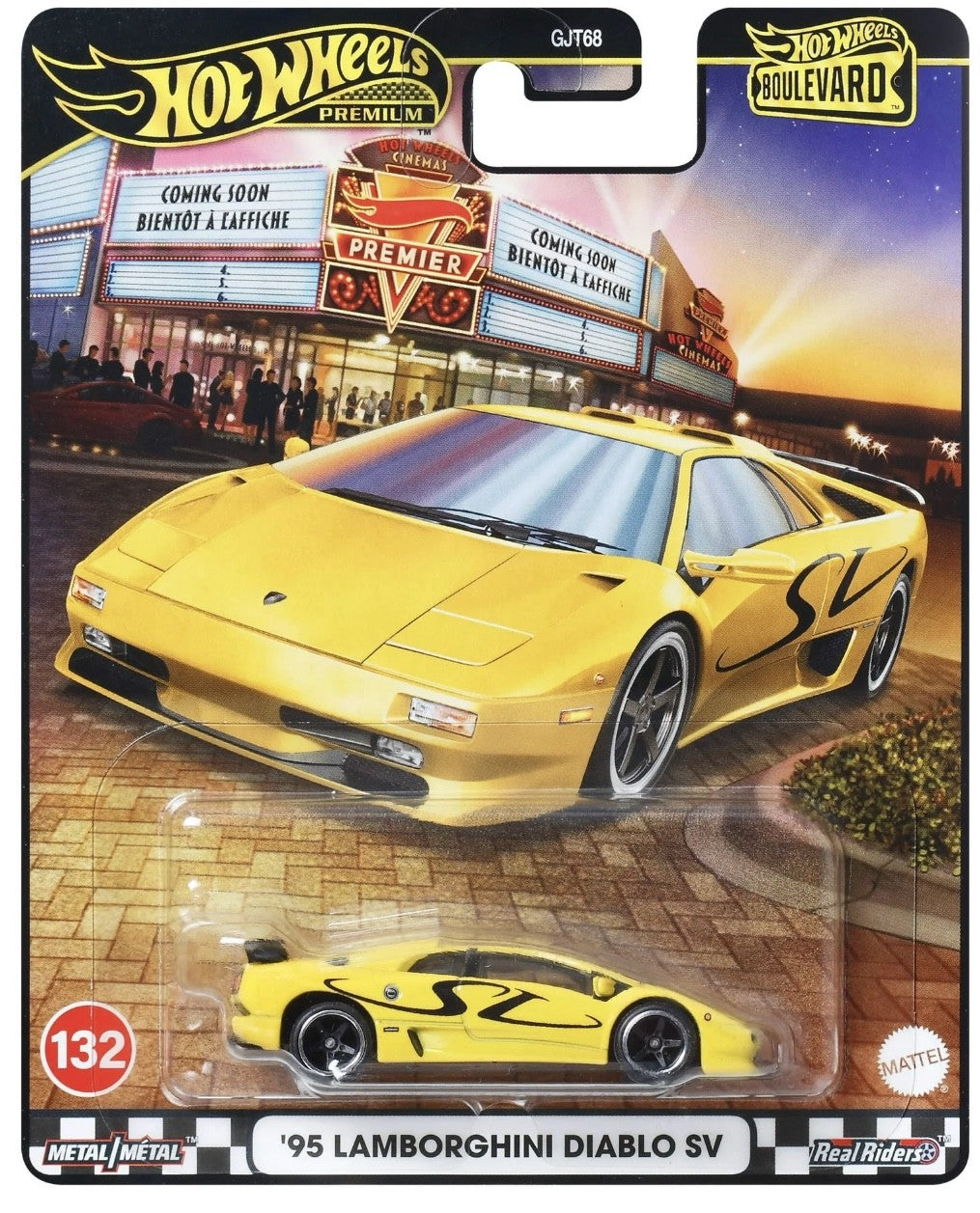 Hot Wheels 1995 Lamborghini Diablo SV Boulevard Premium 2025