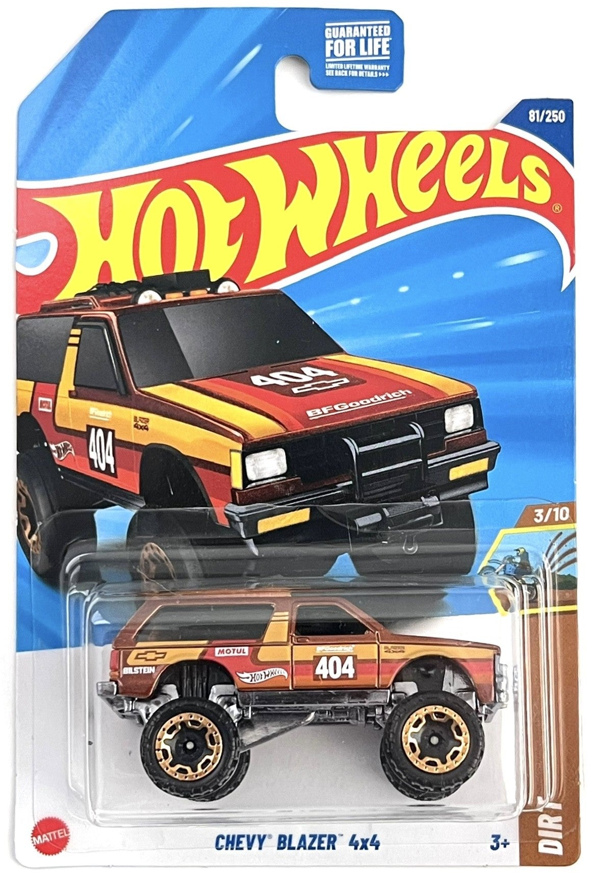 Hot Wheels Chevy Blazer 4x4 Dirt New 2025