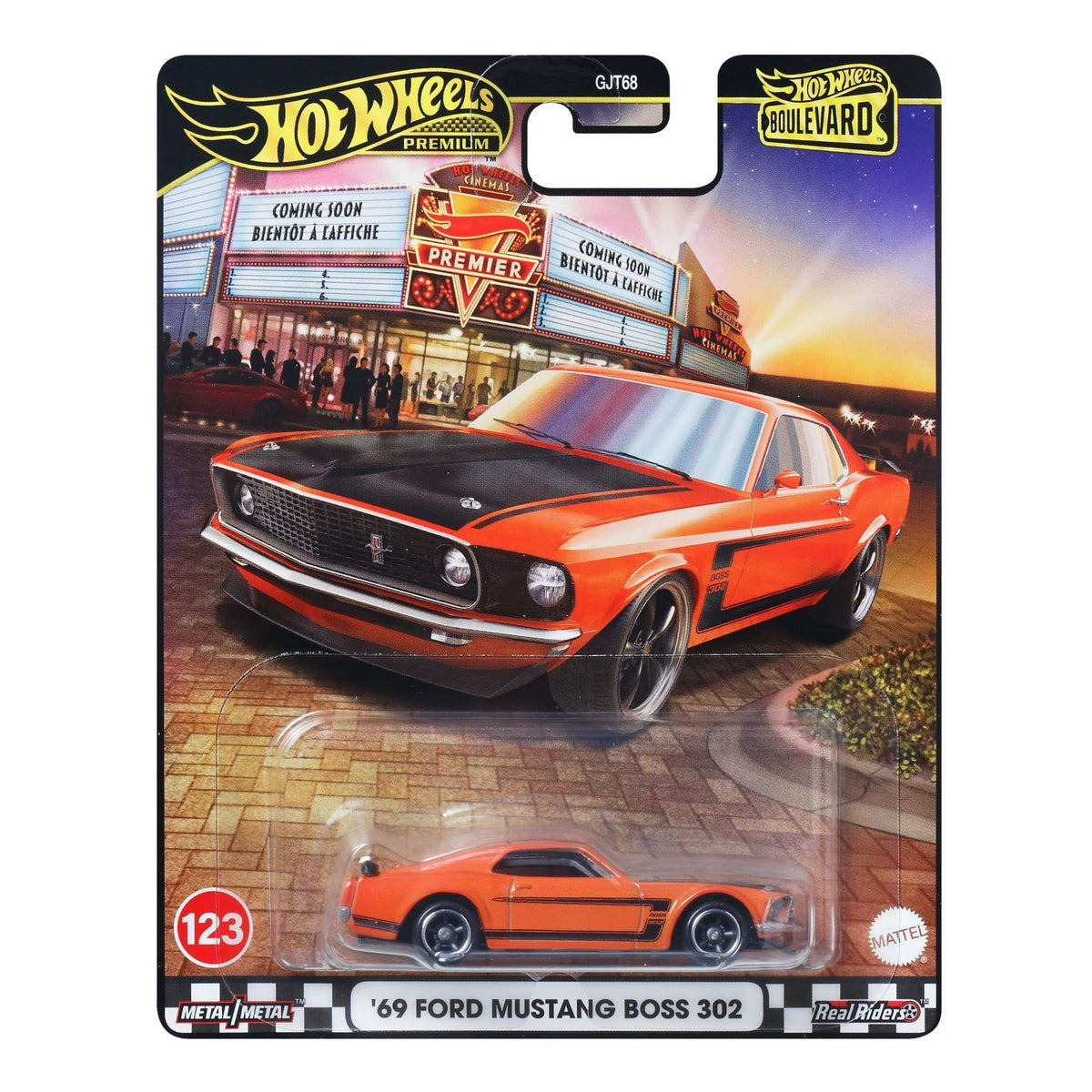 Hot Wheels 1969 Ford Mustang Boss 302 Boulevard Premium 2025