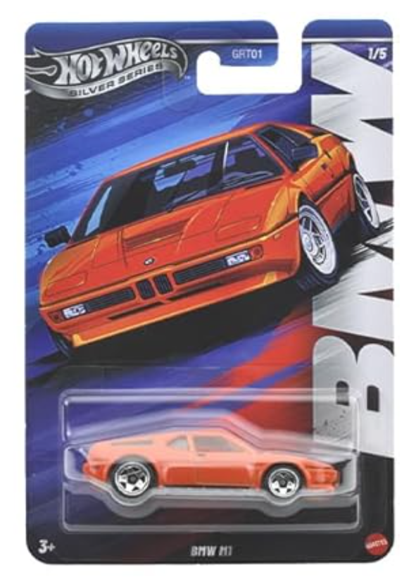 Hot Wheels BMW M1 BMW Silver Series