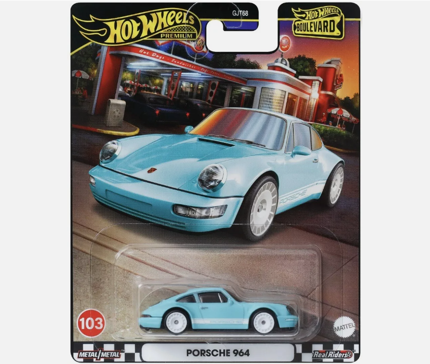 HOT WHEELS PORSCHE 964 BOULEVARD PREMIUM 2024