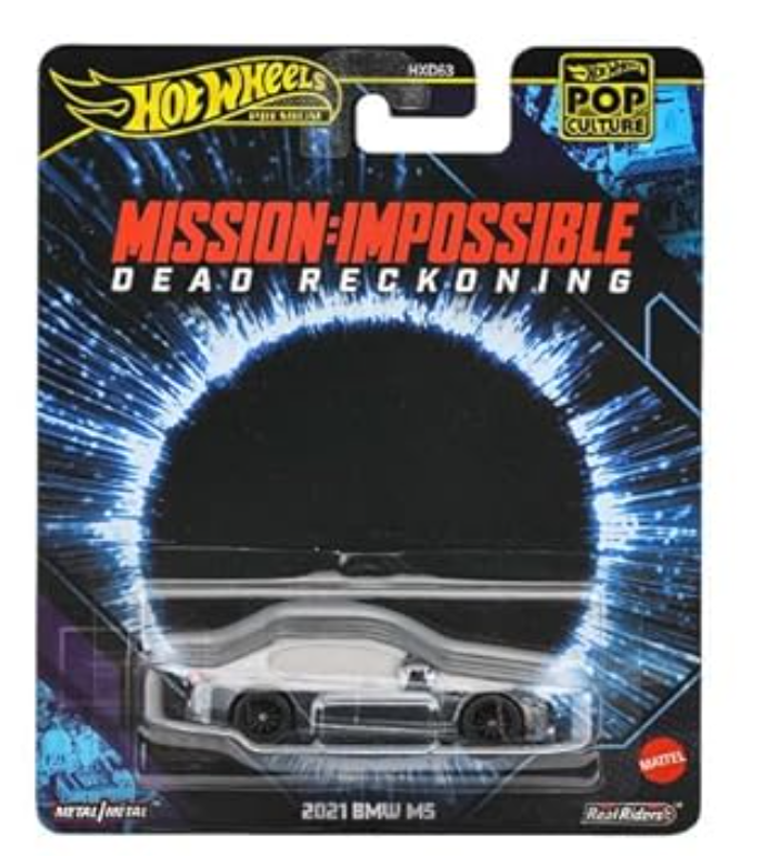 Hot Wheels 2021 BMW M5 Mission Impossible Pop Culture Premium