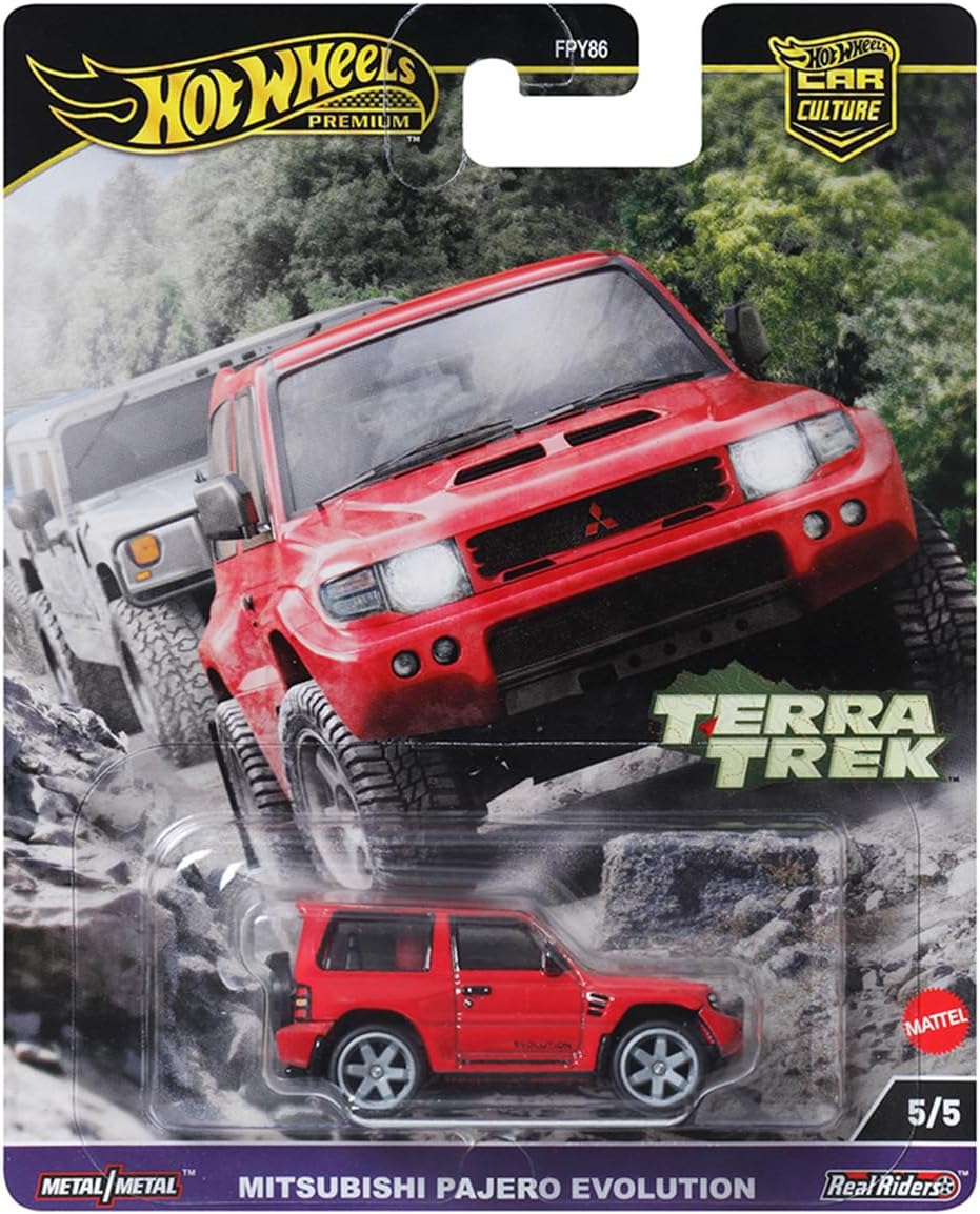 Hot Wheels Mitsubishi Pajero Evolution Premium Terra Trek Car Culture
