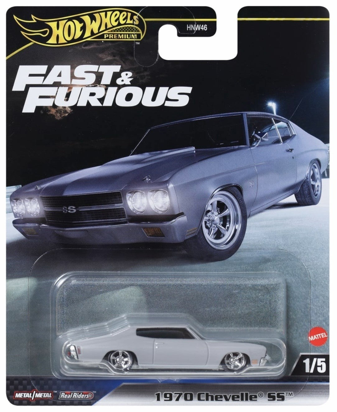 Hot Wheels 1970 Chevelle SS Fast & Furious Premium