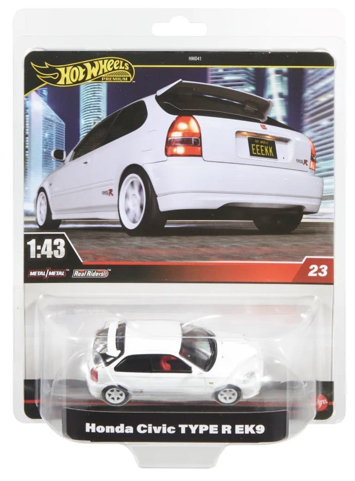 Hot Wheels Honda Civic TYPE R EK9 Premium 1:43 Scale