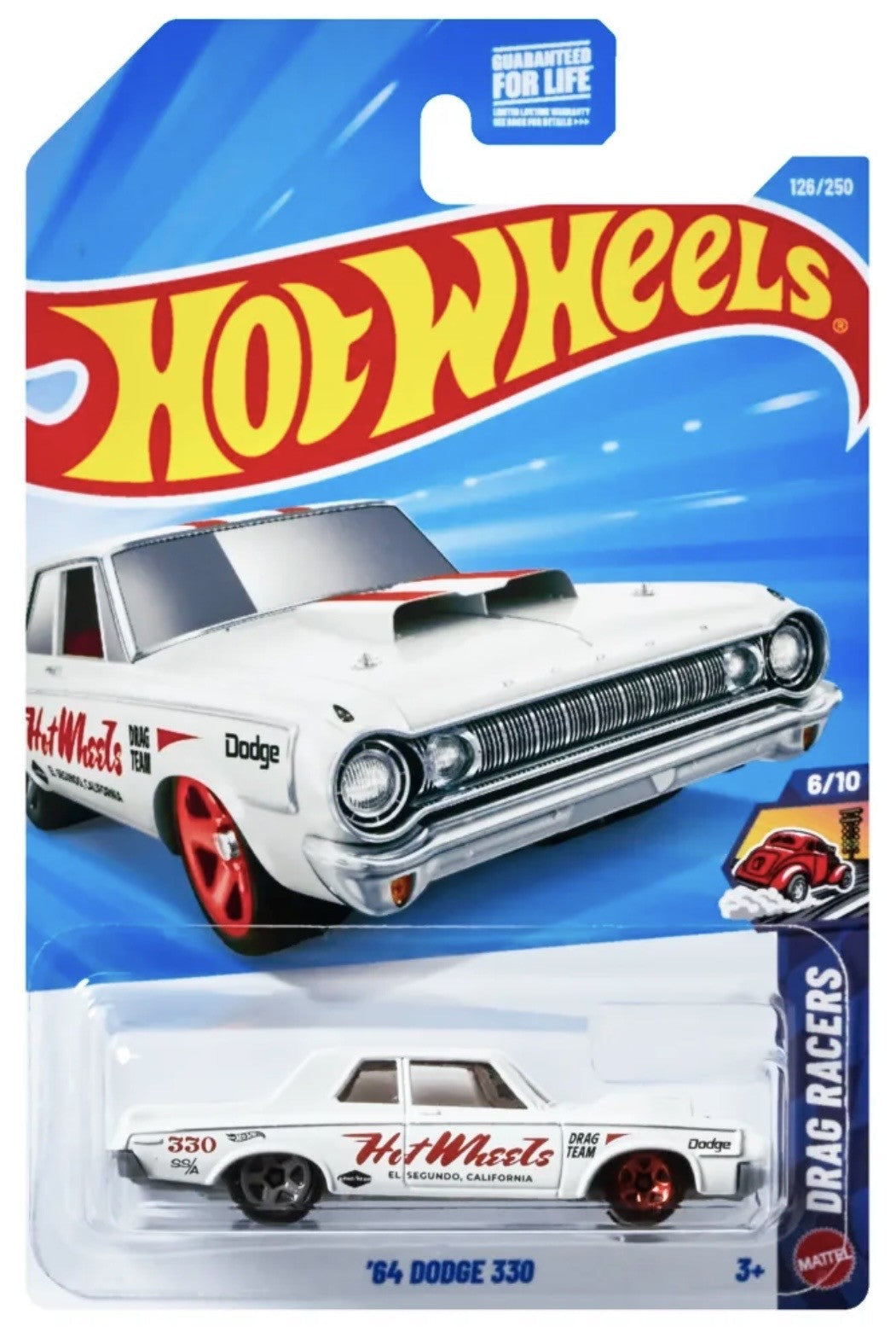Hot Wheels '64 Dodge 330 Drag Racers New 2026