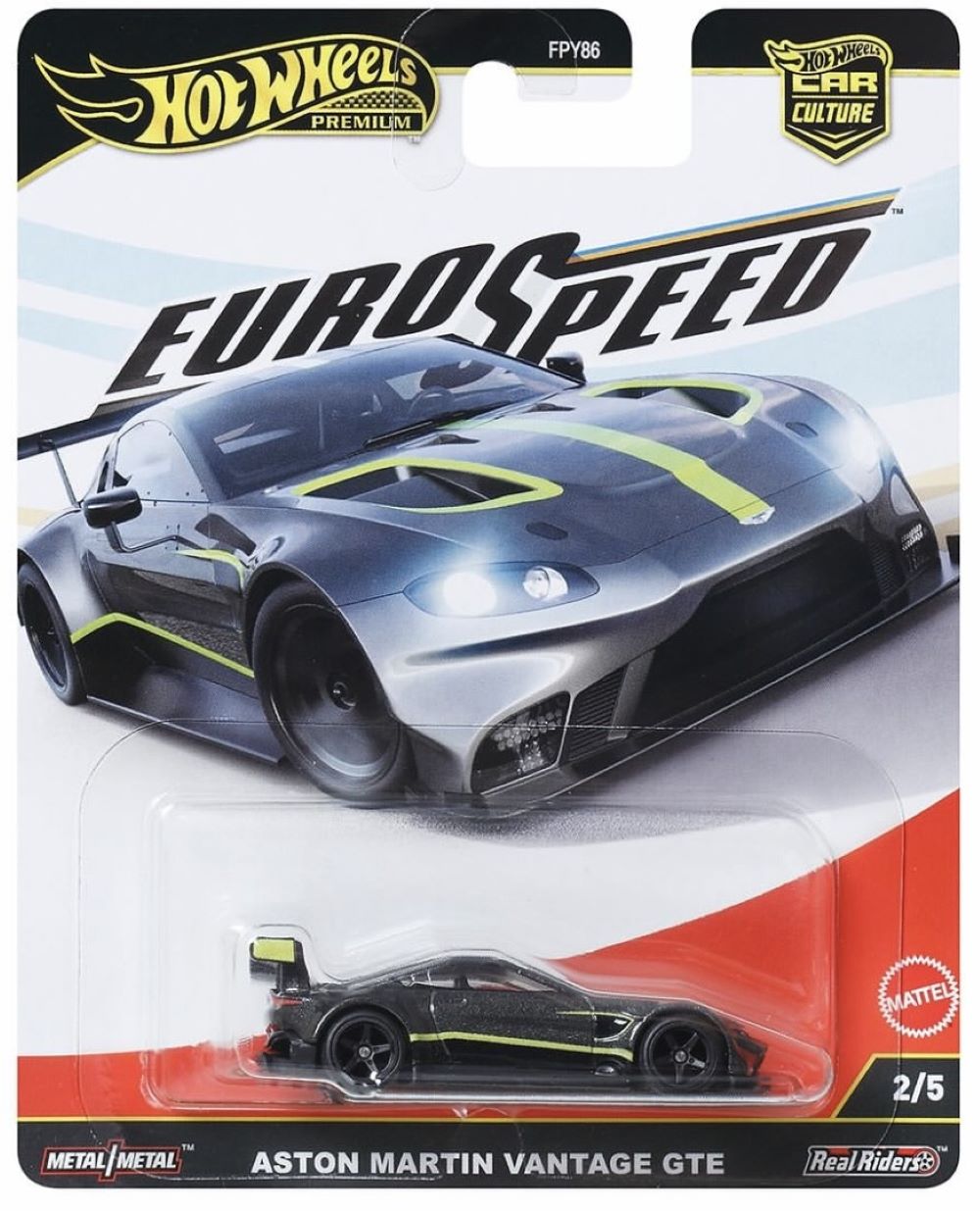 Hot Wheels Aston Martin Vantage GTE Euro Speed Car Culture Premium