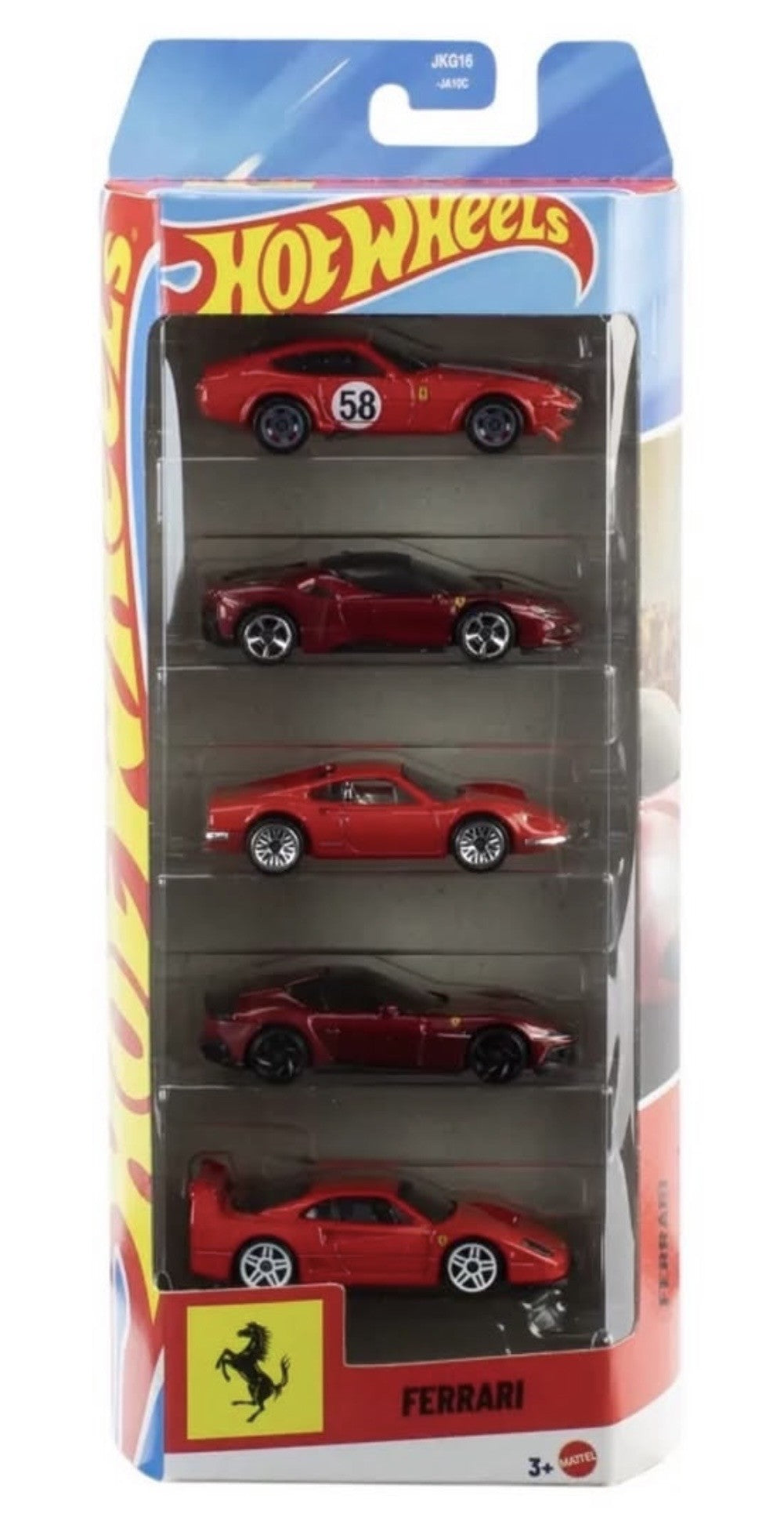 Hot Wheels Ferrari 5 Pack