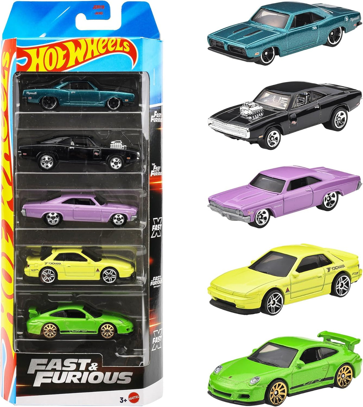 Hot Wheels Fast & Furious 5 Pack