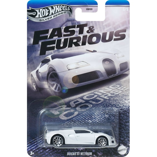Hot Wheels Bugatti Veyron Fast & Furious Silver Series