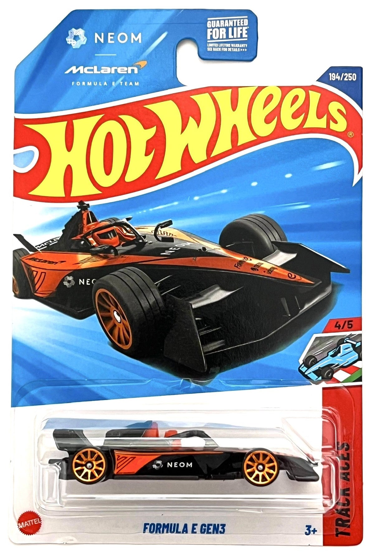 Hot Wheels Formula E Gen 3 Track Aces New 2025