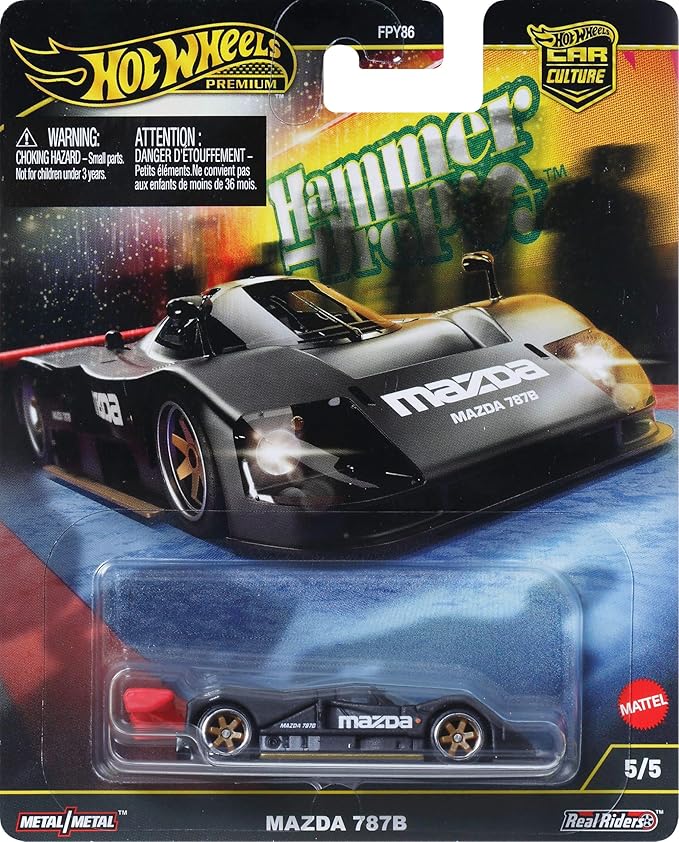 HOT WHEELS MAZDA 787B CAR CULTURE HAMMER DROP PREMIUM