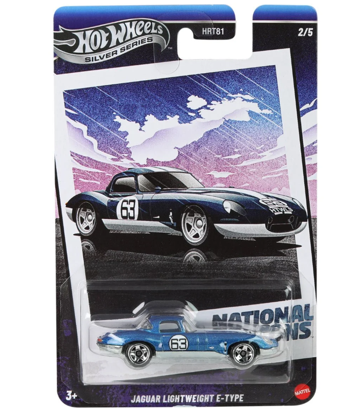 Hot Wheels Jaguar Lightweight E-Type National Icons