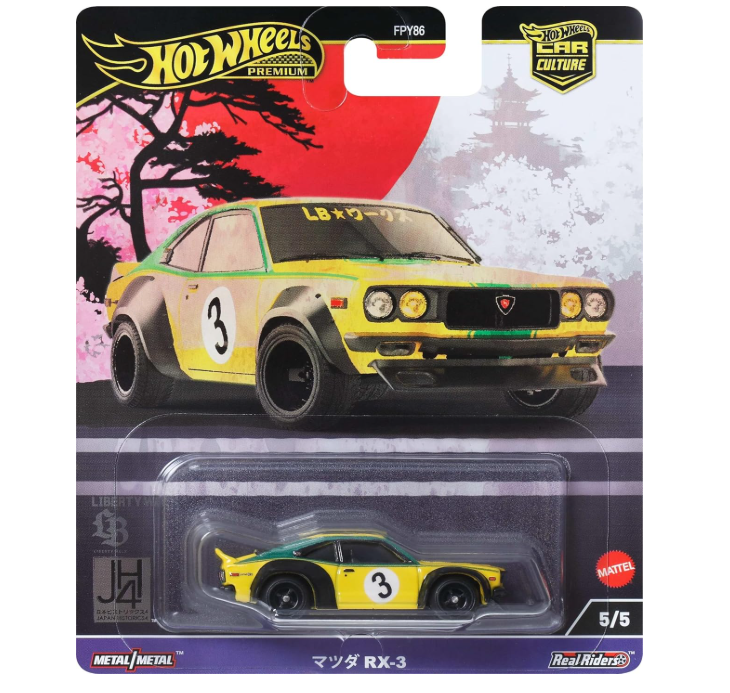 Hot Wheels Mazda RX3 Japan Historics 4 Premium Car Culture