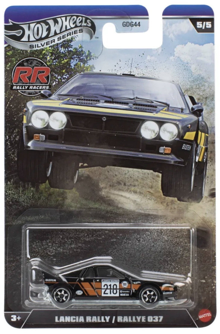 Hot Wheels Lancia Rally/Rallye 037 Rally Racers Silver Series