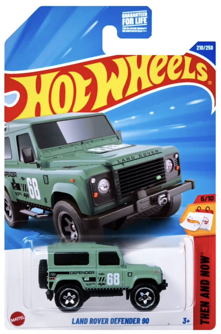 Hot Wheels Land Rover Defender 90 Then and Now New 2025
