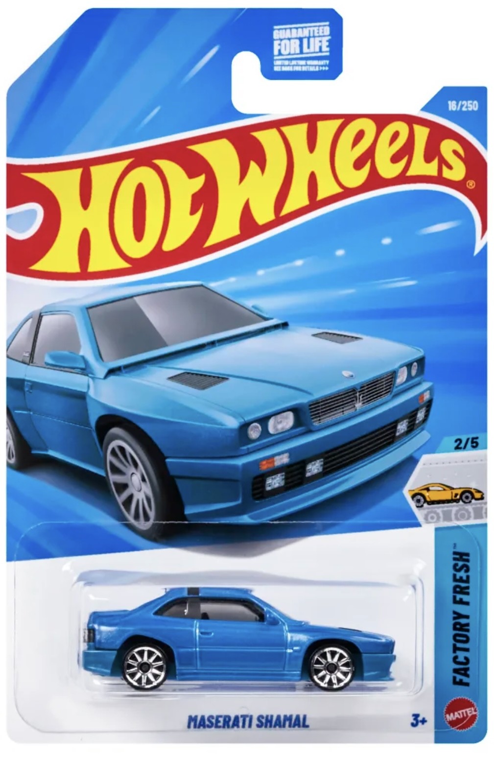 Hot Wheels Maserati Shamal Factory Fresh New 2026