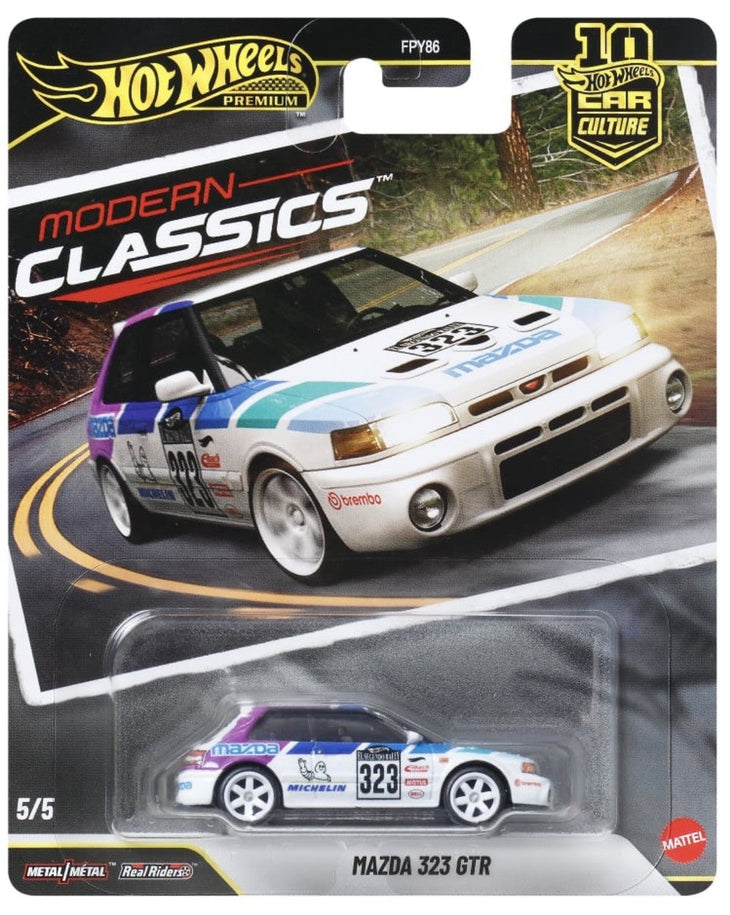 Hot Wheels Mazda 323 GTR  Modern Classics Car Culture Premium