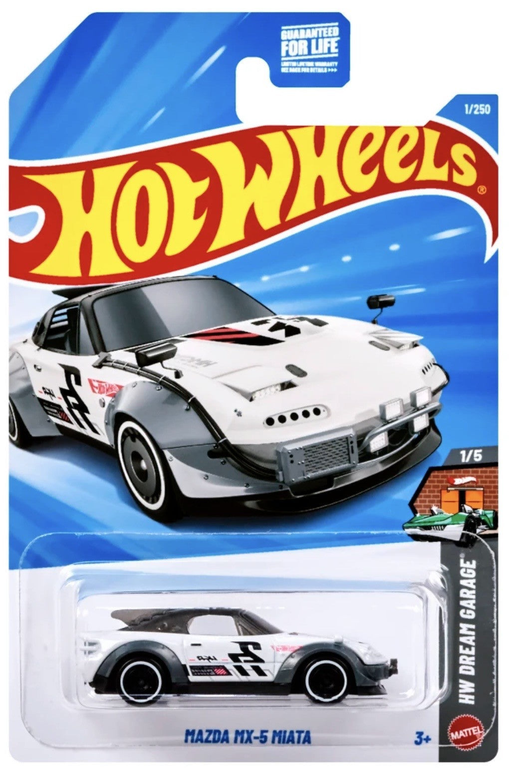 Hot Wheels Mazda MX-5 Miata HW Dream Garage New 2026