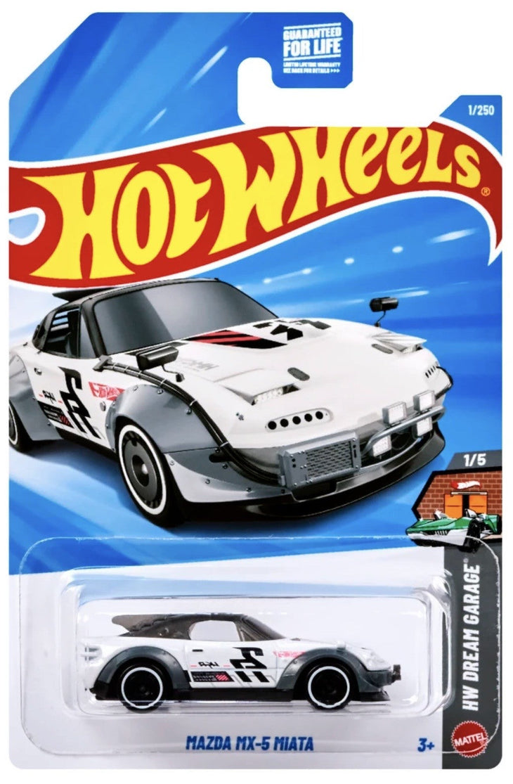 Hot Wheels Mazda MX-5 Miata HW Dream Garage New 2026