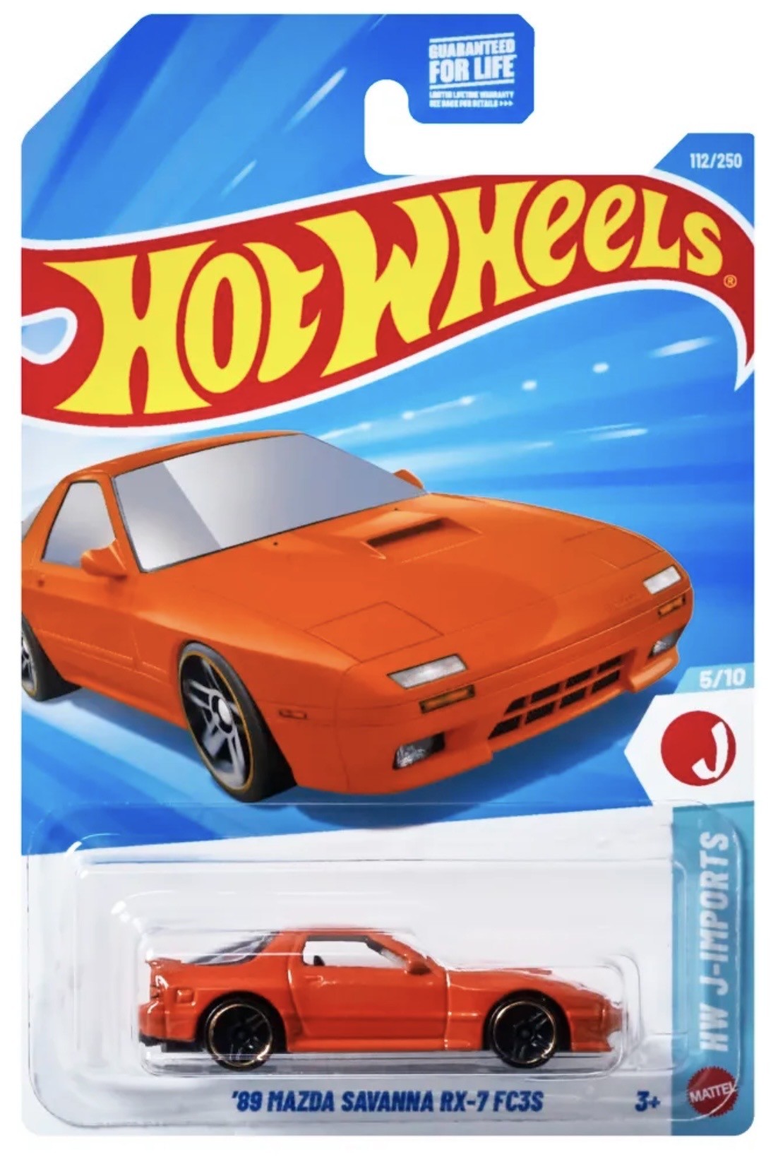Hot Wheels '89 Mazda Savanna RX-7 FC3S HW J-Imports New 2026