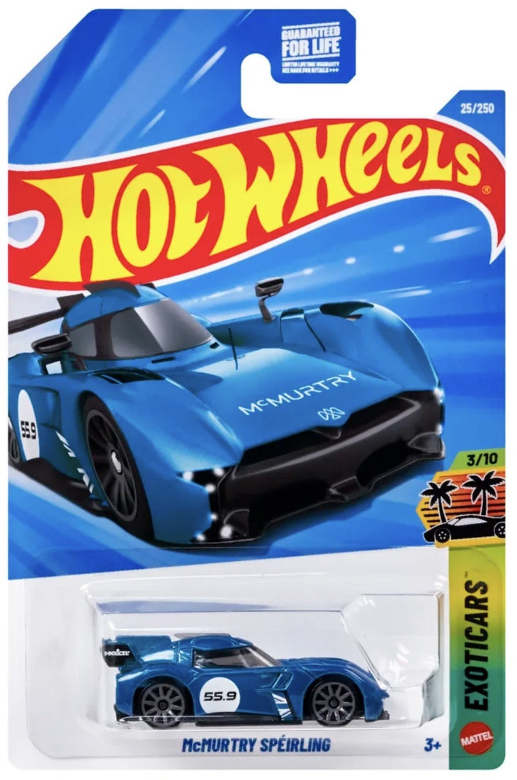 Hot Wheels McMurtry Speirling Exoticars New 2026