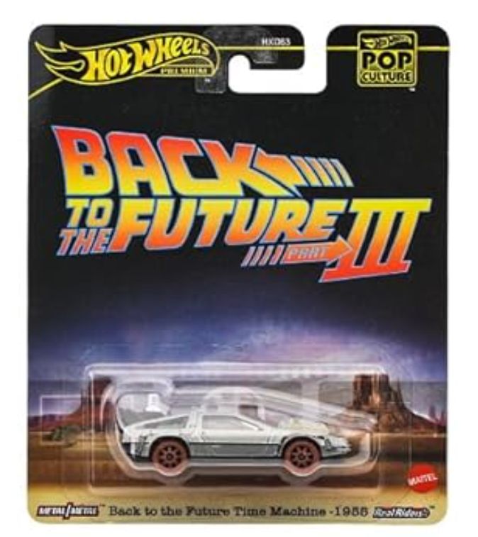 Hot Wheels Back to the Future Time Machine 1958 Pop Culture Premium