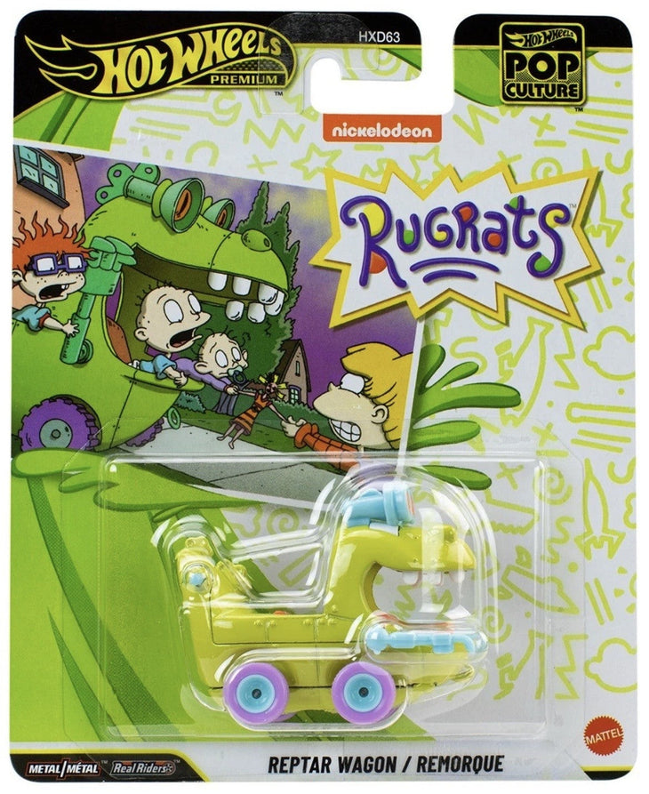 Hot Wheels Reptar Wagon Rugrats Pop Culture Premium
